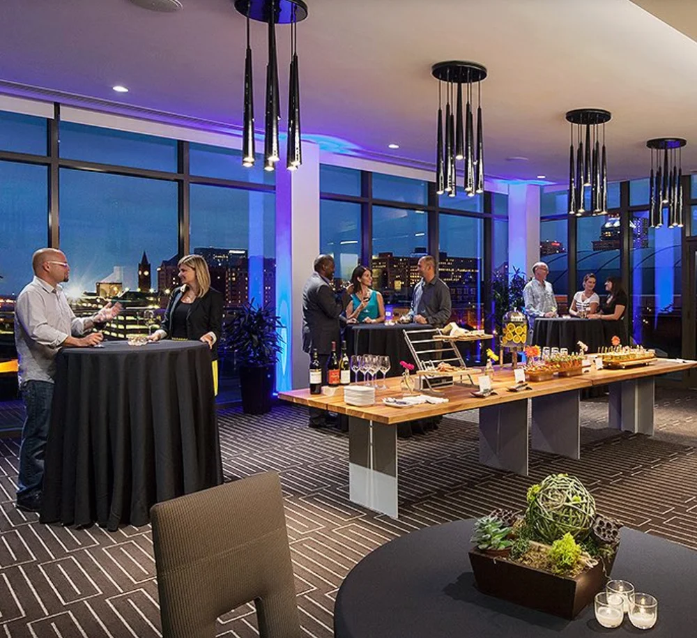 Meeting space at The Alexander hotel in downtown Indianapolis, IN