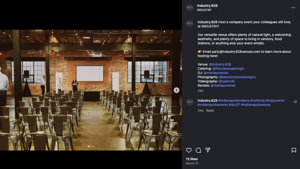 Rows of chairs with an aisle in the middle. Perfect arrangement for a Celebration of Life Service.